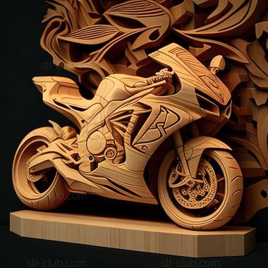 3D мадэль Honda CBR900RR (STL)